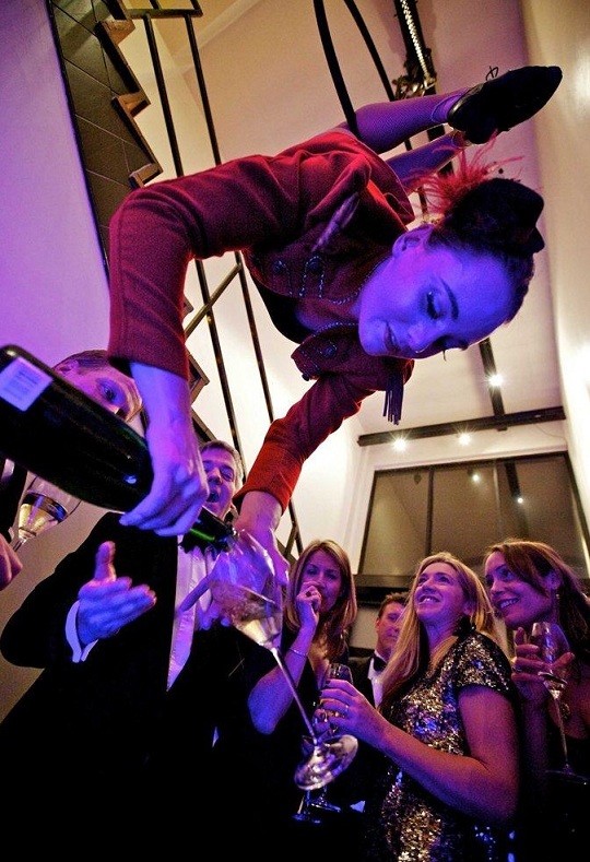 Aerialists in Charlotte for hire